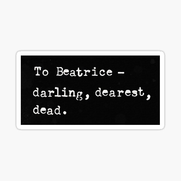 Beatrice Baudelaire Merch Gifts for Sale Redbubble