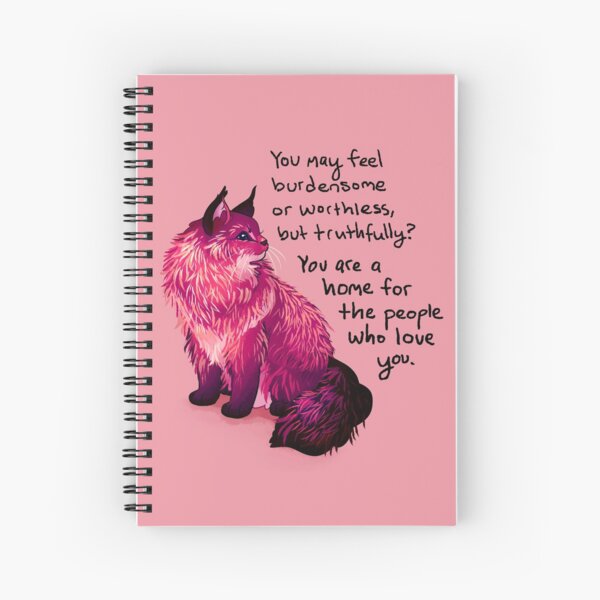 Item preview, "You are a home for the people who love you" Norwegian Forest Cat designed and sold by thelatestkate.