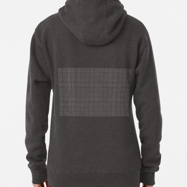 #paper, #repetition, #design, #pattern, #simplicity, #weaving, #plaid, #square Pullover Hoodie