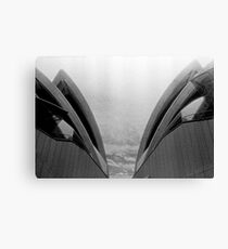 Opera House mono duo Canvas Print