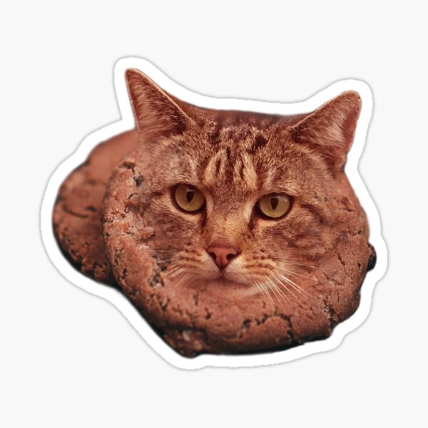 Cookie cat Sticker