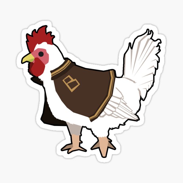 Hotline Miami Richard chicken minimalist Sticker
