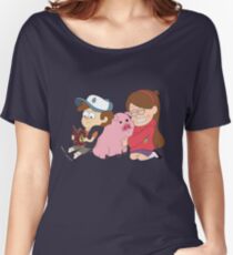 Gravity Falls - Simple Women's Relaxed Fit T-Shirt