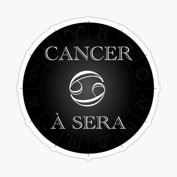 Cancer à Sera - Horrorscope  Sticker