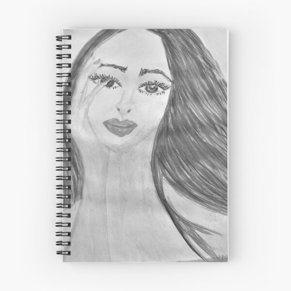 Item preview, Black and White Watercolour Portrait designed and sold by IvanaKada.