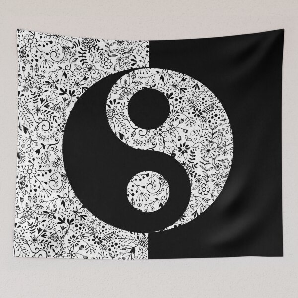 Item preview, Yin Yang floral designed and sold by Olooriel.