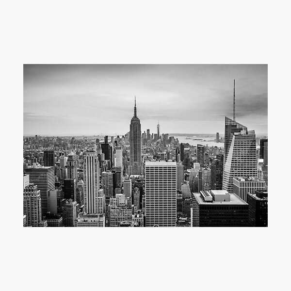 New York Classic Skyline Photographic Print