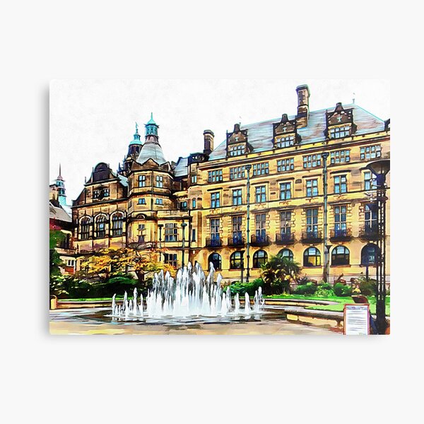 Sheffield Town Hall 1 Metal Print