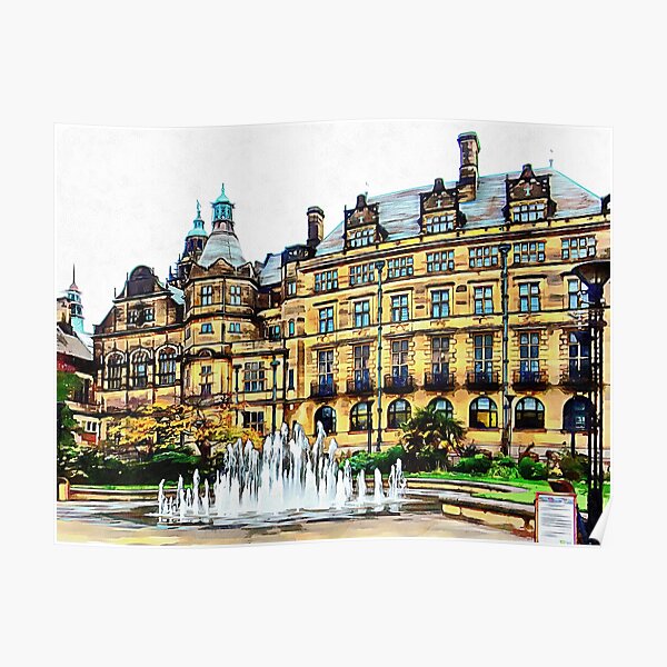 Sheffield Town Hall 1 Poster
