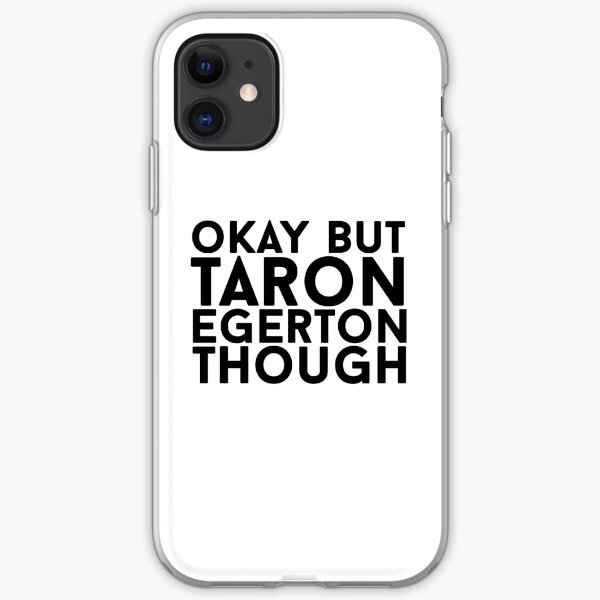 Taron Egerton iPhone Soft Case