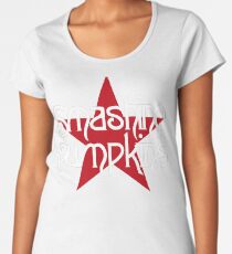 smashing pumpkins red star Premium Scoop T-Shirt