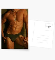 Vintage Beefcake Postcards