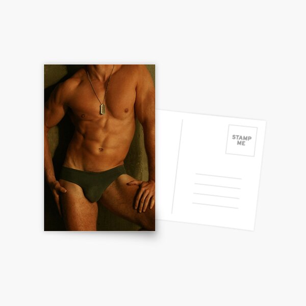Vintage Beefcake Postcard