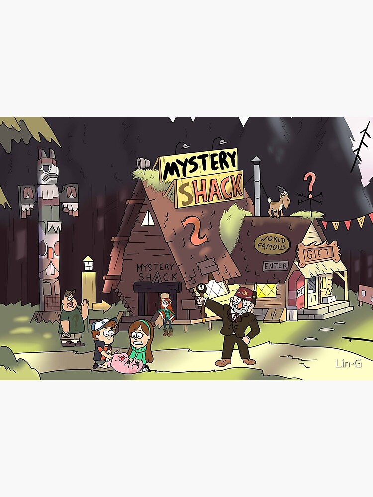 "Mystery Shack " Poster by LinG Redbubble