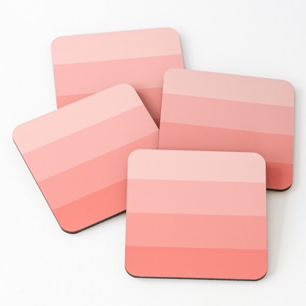 Item preview, Four Shades of Living Coral designed and sold by ShelleyYlstArt.