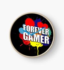 FOREVER GAMER Clock