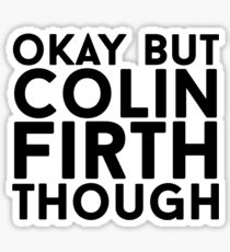 Colin Firth Sticker