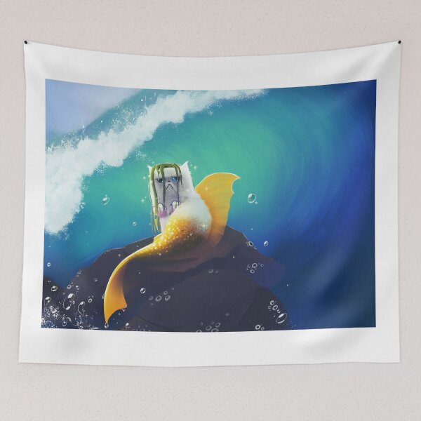 Item preview, A happy cat who loves water designed and sold by NezuPanda.