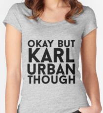 Karl Urban Women's Fitted Scoop T-Shirt