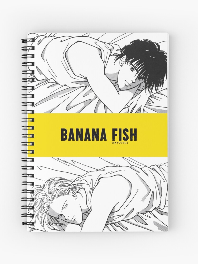 Cuaderno De Espiral Ash Lynx Y Eiji Okumura 6 De Katjabaric Redbubble
