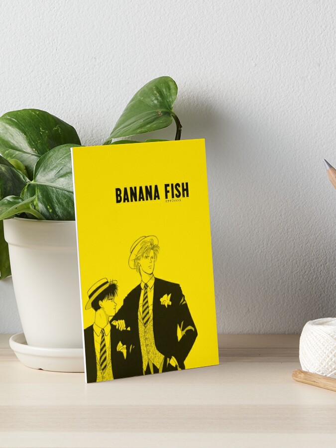 Banana Fish - Ash Lynx and Eiji Okumura Art Board Print for Sale