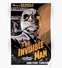 Der unsichtbare Mann Poster