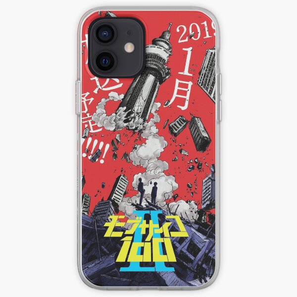 mob psycho 100 iPhone Soft Case
