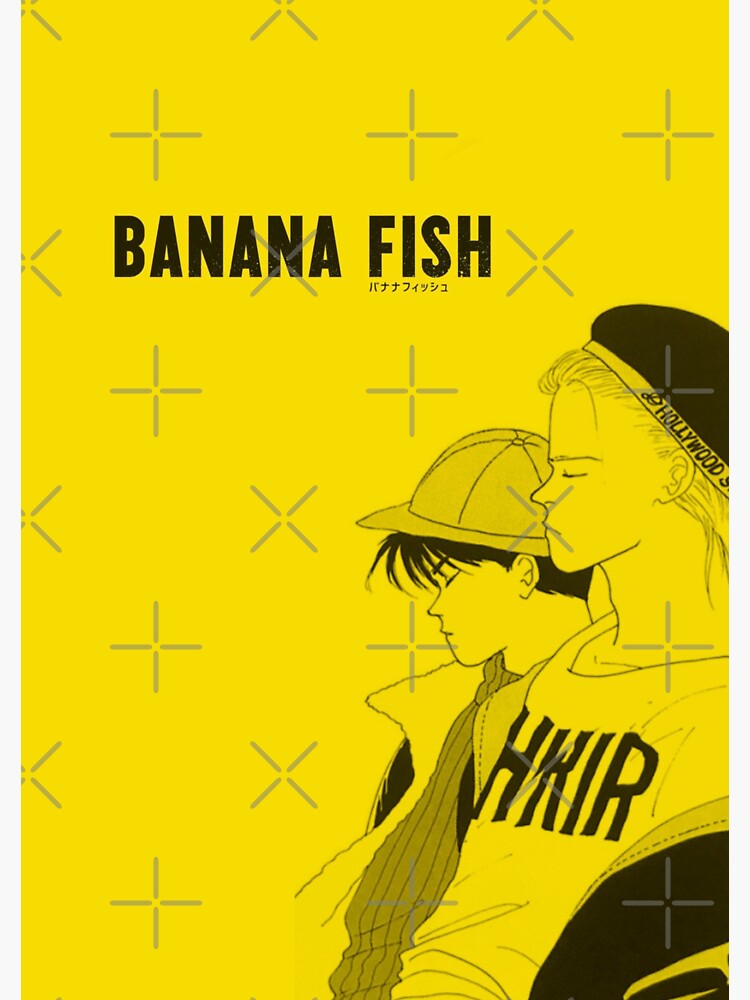 "Ash Lynx and Eiji Okumura 1" Sticker for Sale by Katjabaric Redbubble