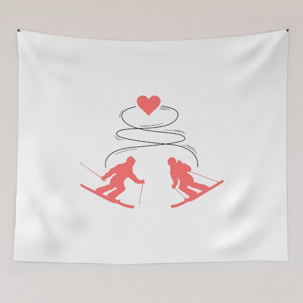 Item preview, Ski driver couple valentines day winter vacation departure designed and sold by Franja2.