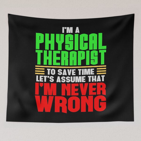 Item preview, Funny Physical Therapist Design Physiotherapy Gift designed and sold by FairOaksDesigns.
