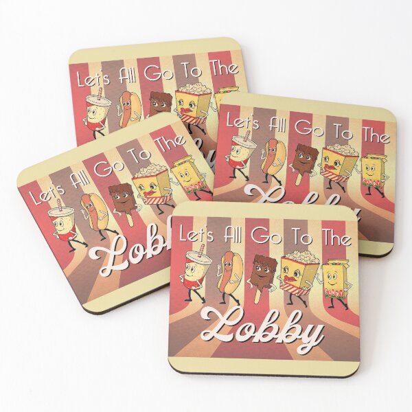 Item preview, LET'S ALL GO TO THE LOBBY designed and sold by kwiebe34.