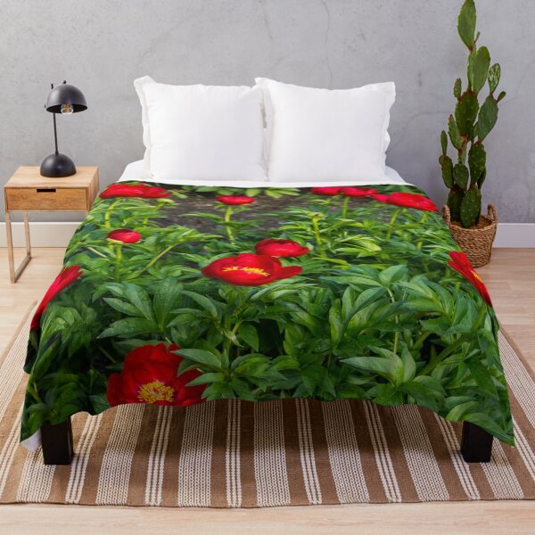Item preview, Scarlet Peony Garden -  designed and sold by Georgia Mizuleva.