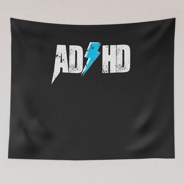 Item preview, AD HD for Men Women Kids Funny Awareness Gift ADHD designed and sold by hadleydesigns.