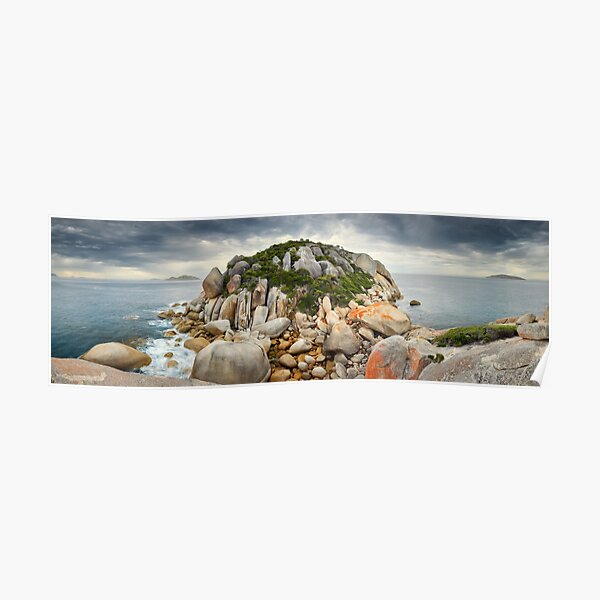 Tongue Point Storm, Wilsons Promontory, Victoria, Australia Poster