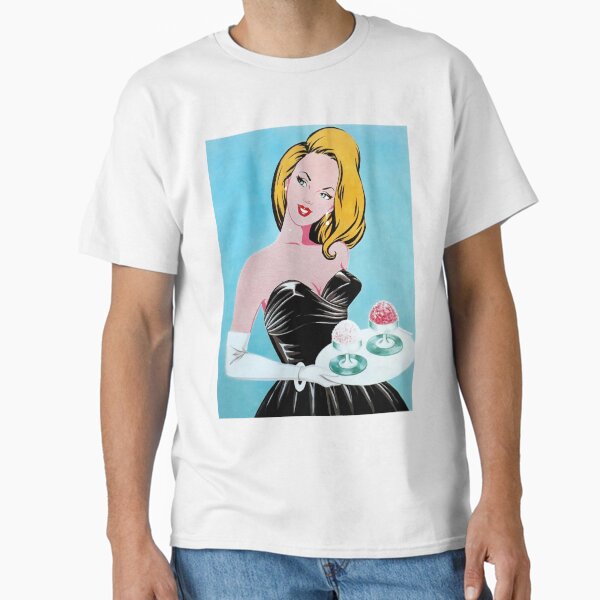 Item preview, Vintage Parfait Girl designed and sold by DoodleDashCollective.