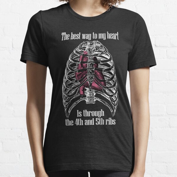 The Best Way to My Heart - Reverse Image Essential T-Shirt