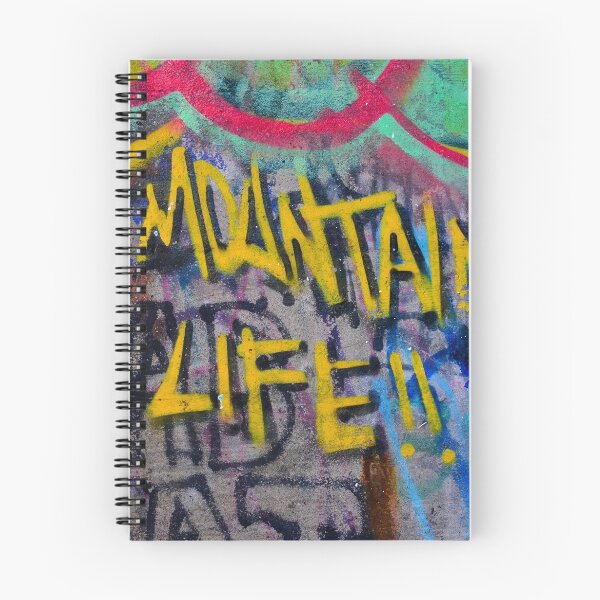 Item preview, Graffiti Wall Art Photography - Mountain Life designed and sold by KMRyan.