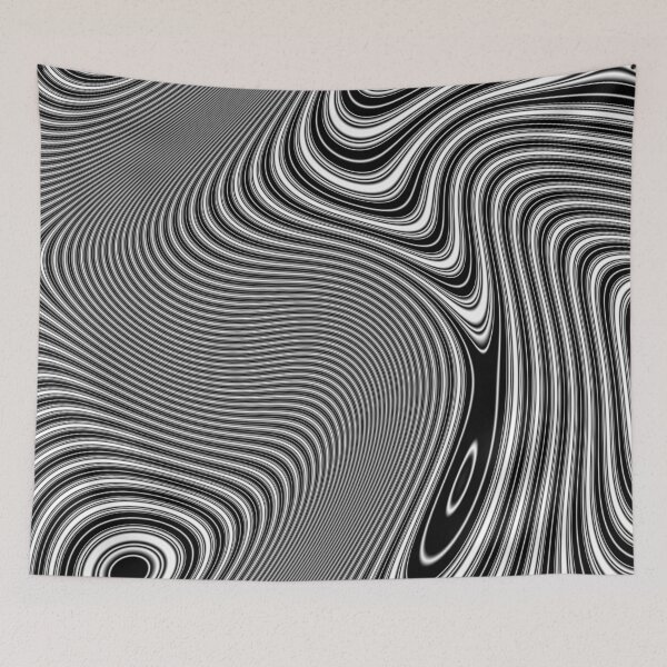 Item preview, Monochrome Pattern 011 designed and sold by Rupert Russell.