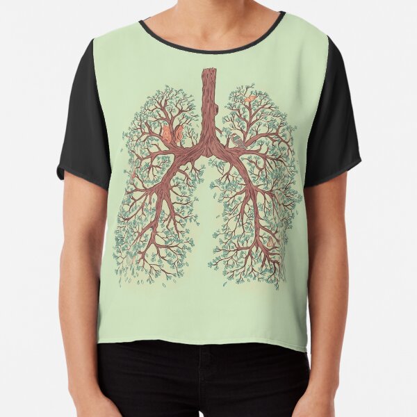Lungs Chiffon Top