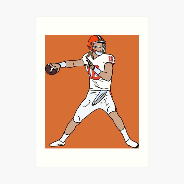 Trevor Lawrence Clemson Art Print