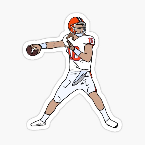 Trevor Lawrence Clemson Sticker