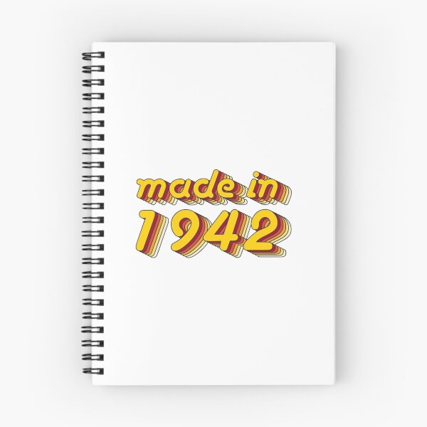 Item preview, Made in 1942 (Yellow&Red) designed and sold by ipiapacs.