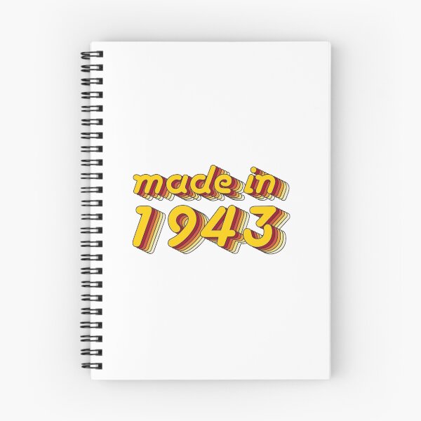 Item preview, Made in 1943 (Yellow&Red) designed and sold by ipiapacs.