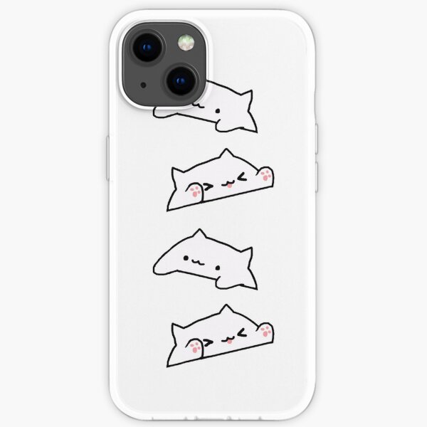 Cute Bongo Kitty Cat iPhone Soft Case