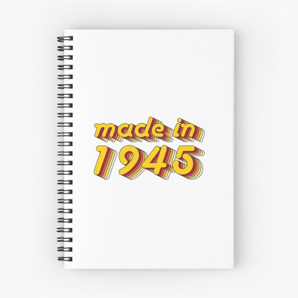 Item preview, Made in 1945 (Yellow&Red) designed and sold by ipiapacs.