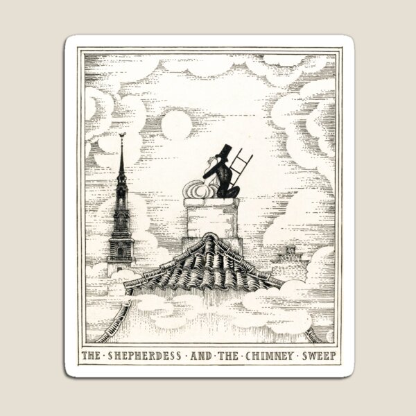 Item preview, The Shepherdess and the Chimney Sweep - Kay Nielsen designed and sold by forgottenbeauty.
