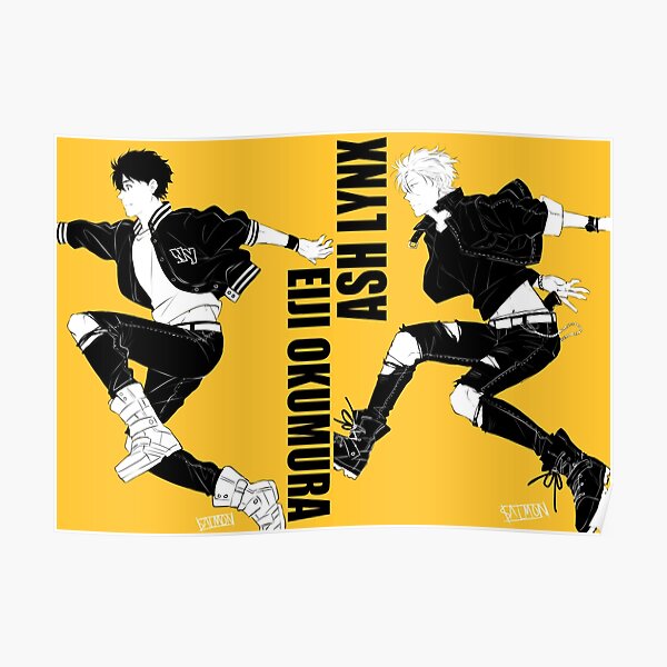 Ash et Eiji Jump Poster