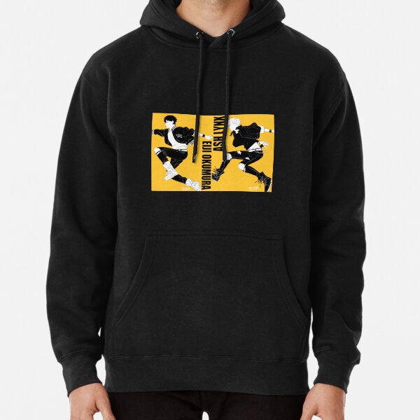 Ash y Eiji Jump Sudadera con capucha