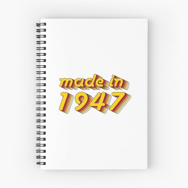 Item preview, Made in 1947 (Yellow&Red) designed and sold by ipiapacs.