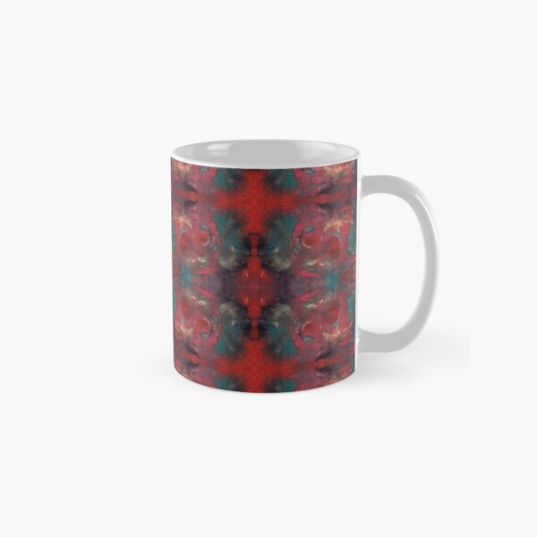 "pat_tho" - SDTho_Art: oil pastel, abstract, digital pattern Classic Mug